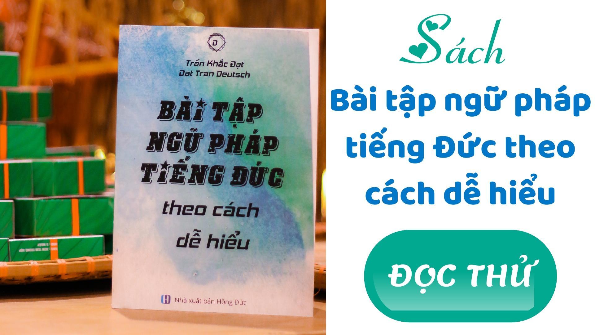 Sách Bài tập Ngữ pháp tiếng Đức