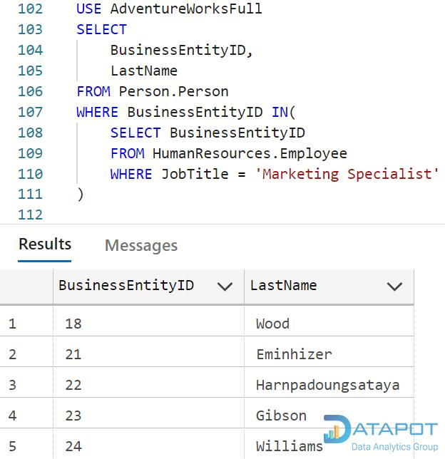 [Tài liệu học SQL] Phần 6 – SQL nâng cao với SUBQUERY và CTE