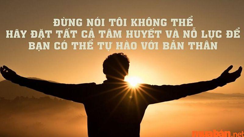 Ý nghĩa của sự nỗ lực sẽ khiến bạn thấm thía