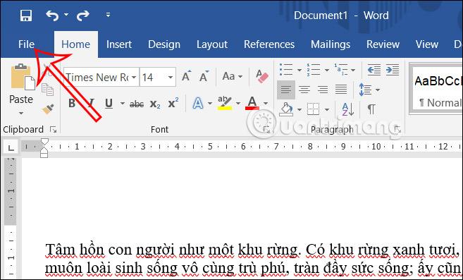 Cách bỏ gạch chân đỏ trong Word đơn giản