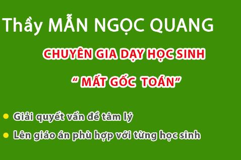 HỌC TOÁN KHÓ HIỂU , HỌC THẦY QUANG BABY ĐỂ THAY ĐỔI