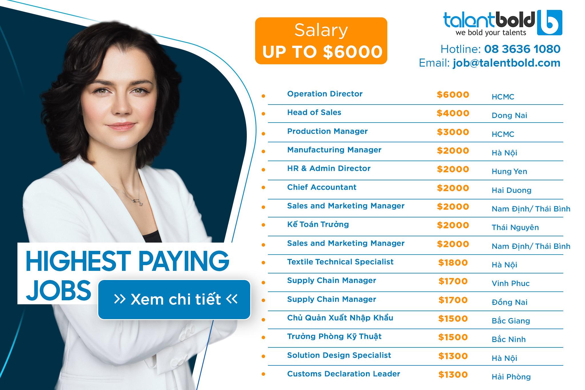 TalentBold tìm kiếm việc làm