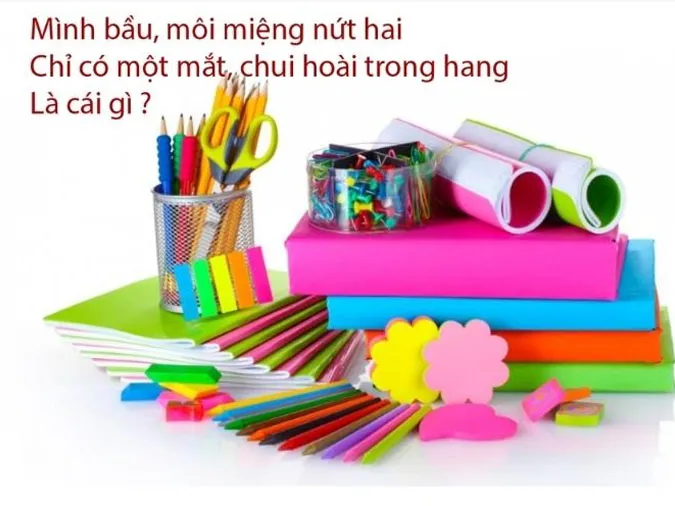 Câu đố về quyển sách