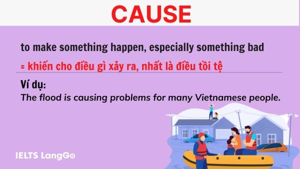 Cấu trúc Cause trong Tiếng Anh: Công thức, cách dùng và bài tập