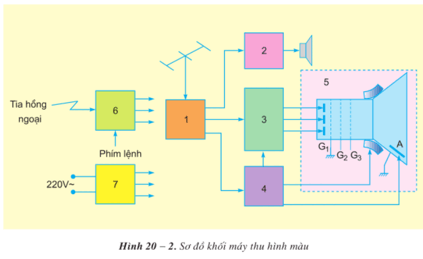 Lý thuyết Công nghệ 12 Bài 20: Máy thu hình