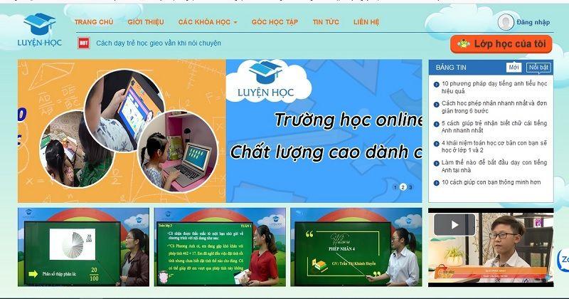 Website Luyenhoc.vn