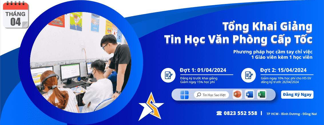 Khóa học tin học văn phòng