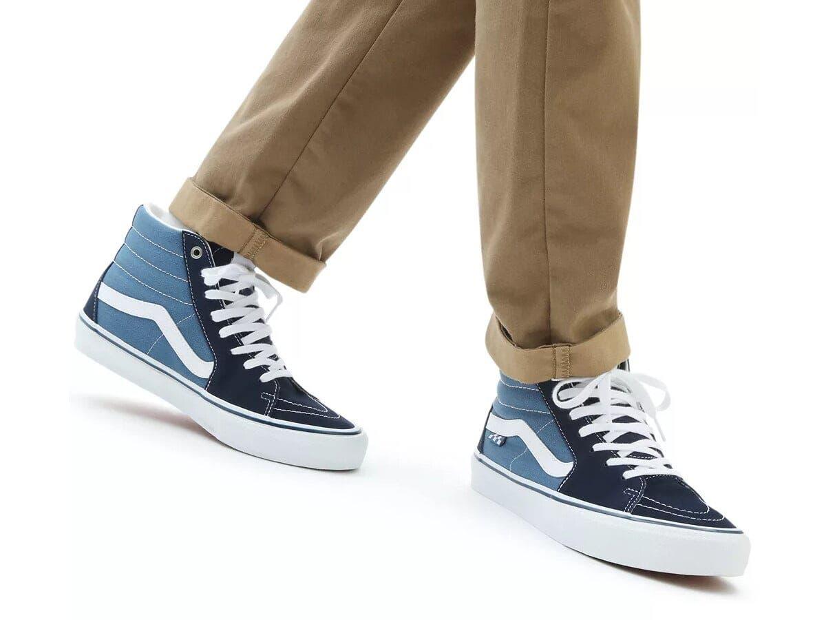 Giày đi học nam Vans SK8-HI