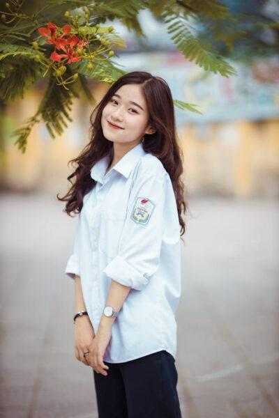 Bộ ảnh Girl xinh học sinh cấp 3 đẹp nhức mắt không thể rời | Cute Xinh