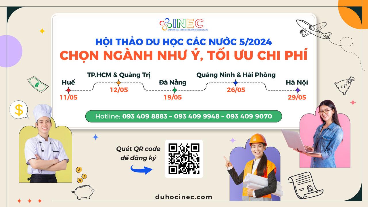 Hội thảo du học các nước cùng INEC