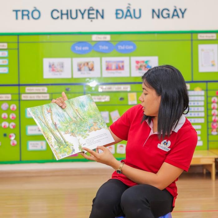 Mầm non Vinschool đưa truyện ngụ ngôn tiếng Anh vào chương trình học cho trẻ