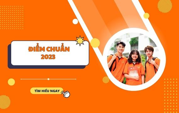 Điểm chuẩn hubt 2023