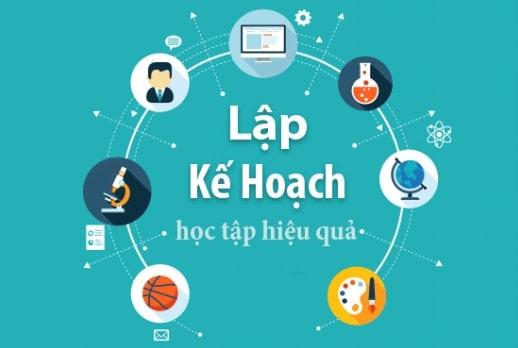 Xây dựng kế hoạch học tập cho bản thân