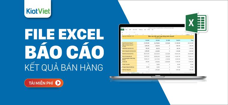 Bảng báo cáo kết quả hoạt động kinh doanh