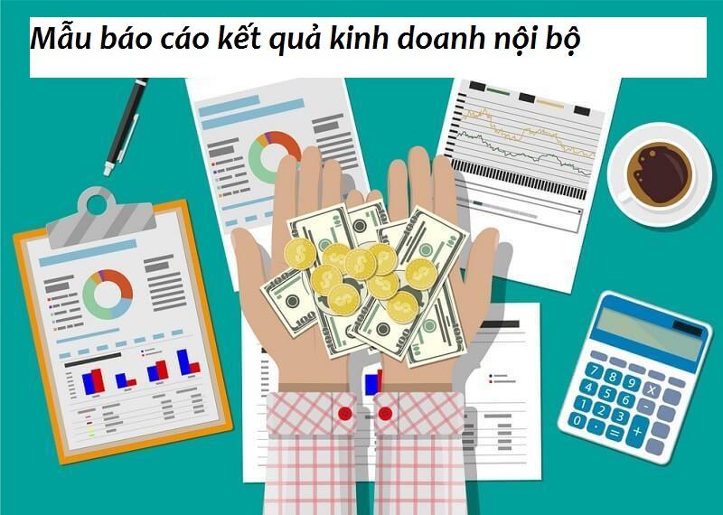 Mẫu báo cáo kết quả kinh doanh nội bộ