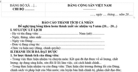 Mẫu 2