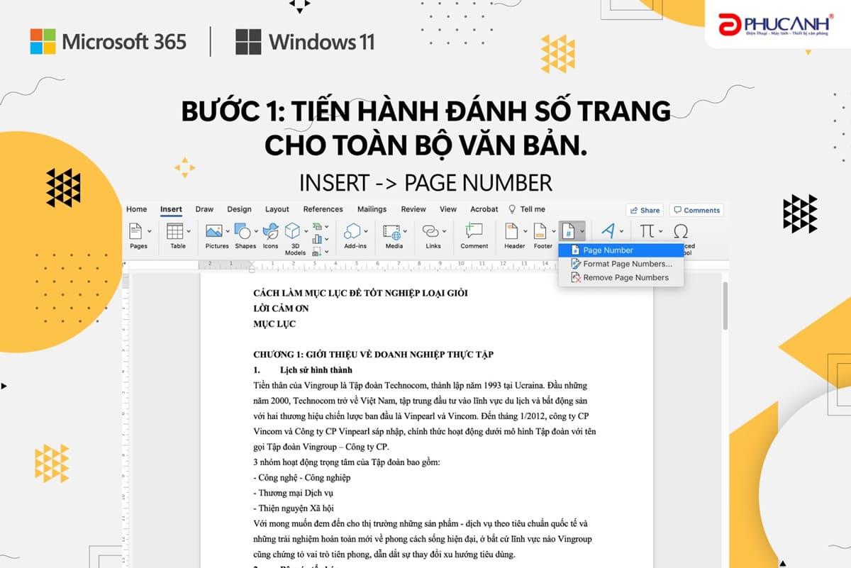 Cách làm mục lục trên Word dành cho các sinh viên đang khóa luận