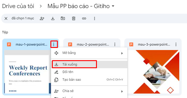 Mẫu 1