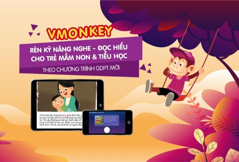 VMonkey giúp xây dựng nền tảng tiếng Việt cho con yêu.