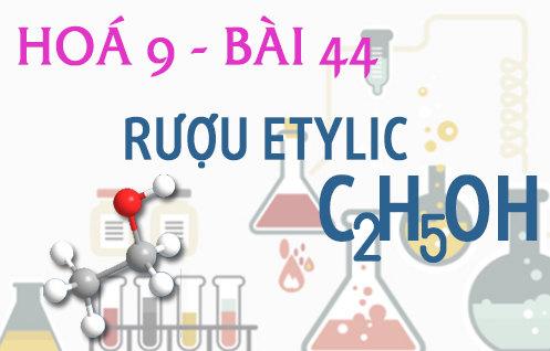 Công thức hóa học rượu Etylic