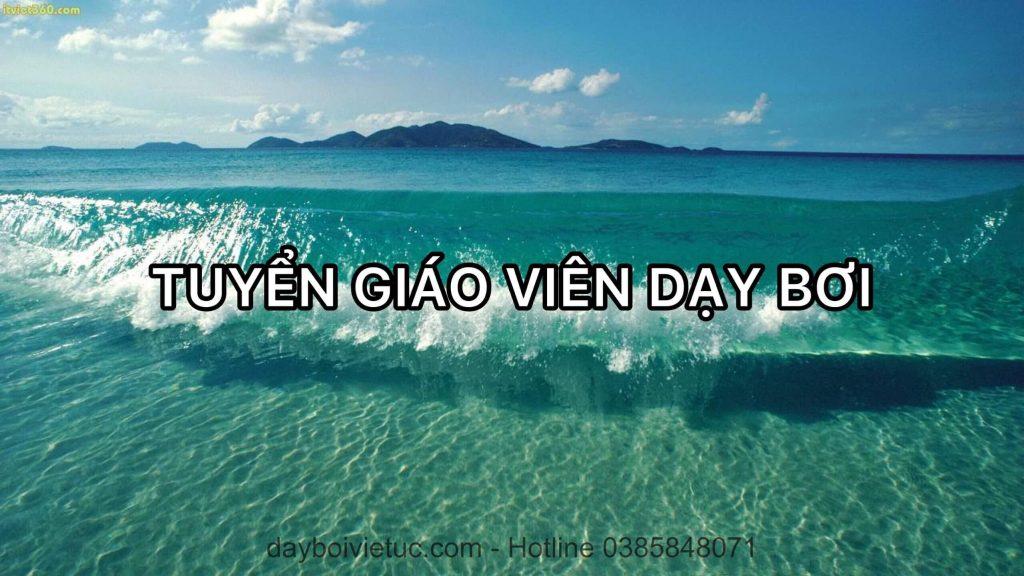 tuyen dung giao vien day boi 1