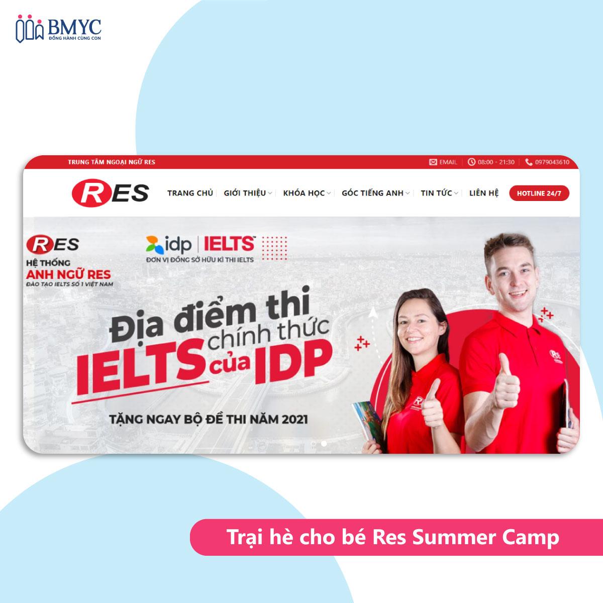 Trại hè cho bé Res Summer Camp