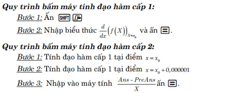 Tính chất đạo hàm logarit