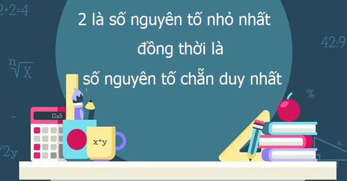 Ví dụ: số nguyên tố