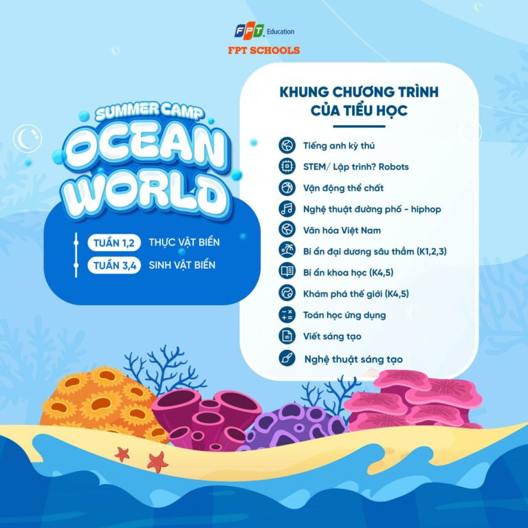 Trại hè Ocean World 2024 chính thức khởi động